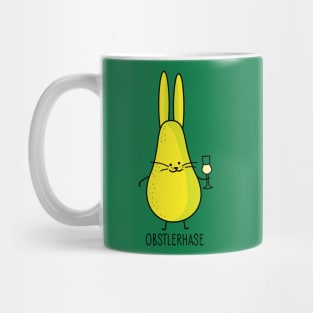 Easter bunny with fruit schnapps Mug